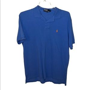 Blue / Orange Polo by Ralph Lauren (Mens Large)